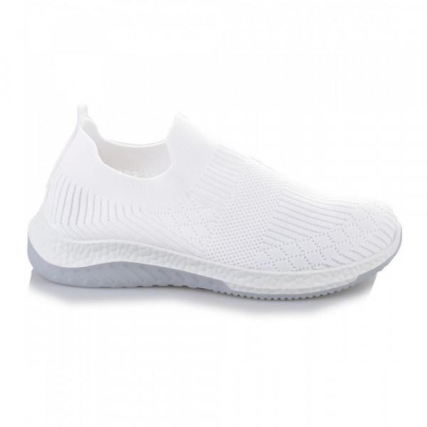 Sneakers /Κάλτσα - Λευκό
