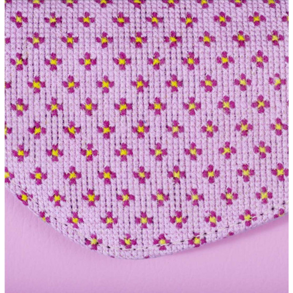 A Very Pink Garden Handbag - Τσάντα φάκελος ροζ