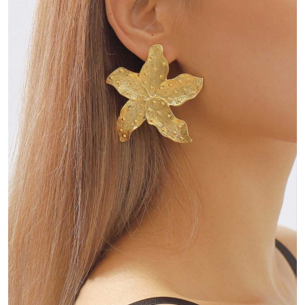 Σκουλαρίκια Starfish - Χρυσό