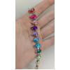 Τσόκερ Rainbow Crystal - Πολύχρωμο