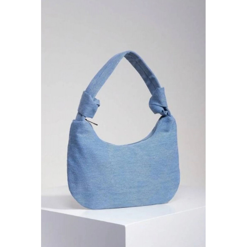Τσάντα Ώμου Jean - Γαλάζιο