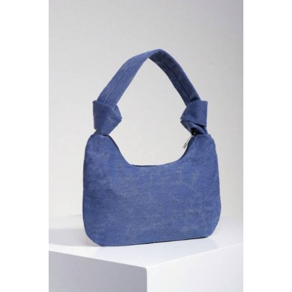 Τσάντα Ώμου Jean - Μπλε