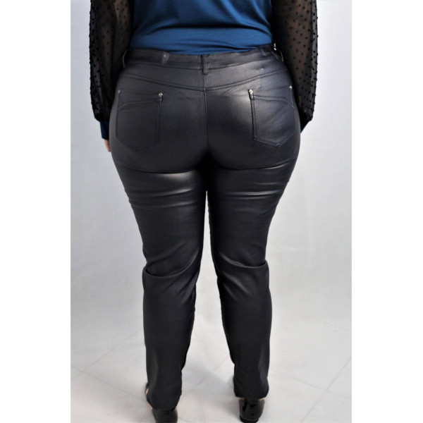 Plus Size Παντελόνι Jean - Μαύρο