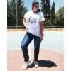 T-Shirt Με Στάμπα - Μαύρο T-Shirt Με Στάμπα - Μαύρο