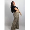 Plus Size Παντελόνα - Λεοπάρ Plus Size Παντελόνα - Λεοπάρ