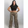 Plus Size Παντελόνα - Λεοπάρ Plus Size Παντελόνα - Λεοπάρ