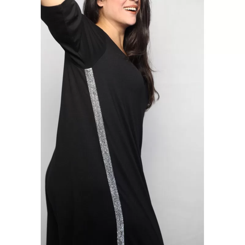 Plus Size Ολόσωμη Φόρμα - Μαύρο Plus Size Ολόσωμη Φόρμα - Μαύρο