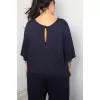Plus Size Ολόσωμη Φόρμα - Μαύρο Plus Size Ολόσωμη Φόρμα - Μαύρο