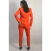 Set Blazer/Παντελόνι Tailored - Κοραλί Set Blazer/Παντελόνι Tailored - Κοραλί