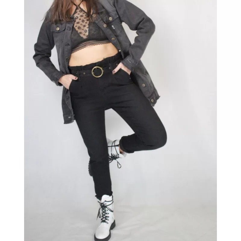 Jacket Jean - Μαύρο Jacket Jean - Μαύρο