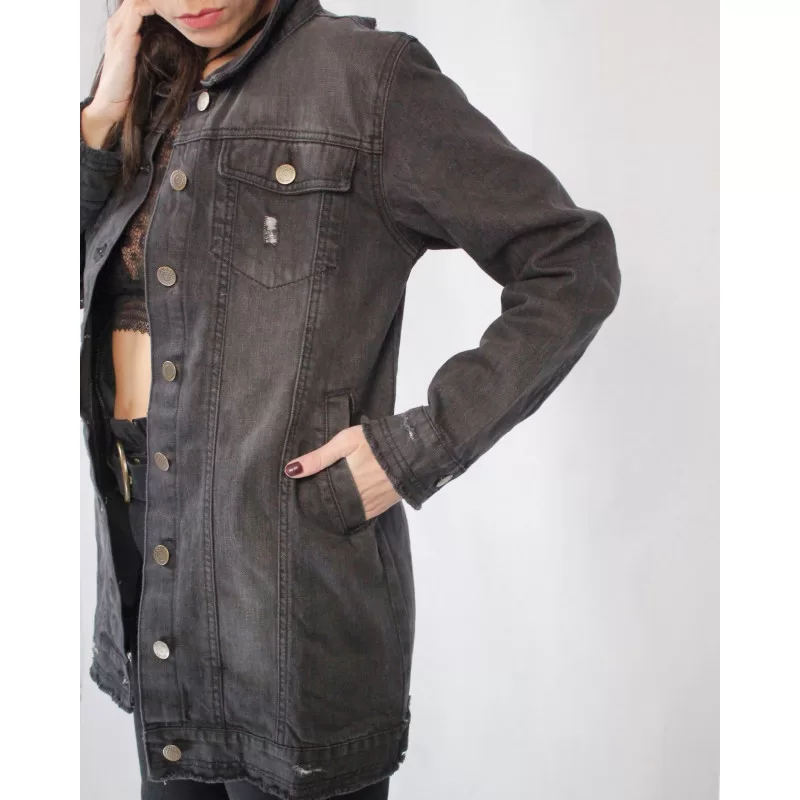 Jacket Jean - Μαύρο Jacket Jean - Μαύρο