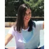 T-Shirt Με Ημιδιαφανές Σχέδιο - Λευκό T-Shirt Με Ημιδιαφανές Σχέδιο - Λευκό