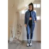 Jacket Jean Με Σούρα - Μπλε Jacket Jean Με Σούρα - Μπλε