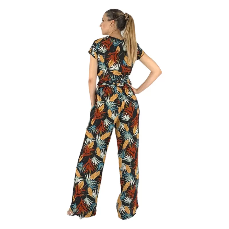 Set Παντελόνα/Top Floral - Πολύχρωμο Set Παντελόνα/Top Floral - Πολύχρωμο