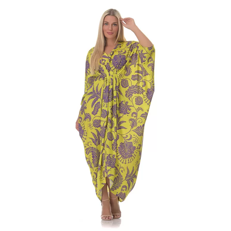 Plus Size Floral Τουνίκ/Φόρεμα – Κίτρινο Plus Size Floral Τουνίκ/Φόρεμα – Κίτρινο