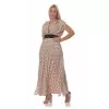 Plus Size Φόρεμα Πουά - Ροζ Plus Size Φόρεμα Πουά - Ροζ