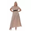 Plus Size Φόρεμα Πουά - Ροζ Plus Size Φόρεμα Πουά - Ροζ