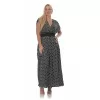 Plus Size Φόρεμα Πουά - Μαύρο Plus Size Φόρεμα Πουά - Μαύρο