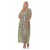 Plus Size Εμπριμέ Φόρεμα/Τουνίκ – Πράσινο Plus Size Εμπριμέ Φόρεμα/Τουνίκ – Πράσινο