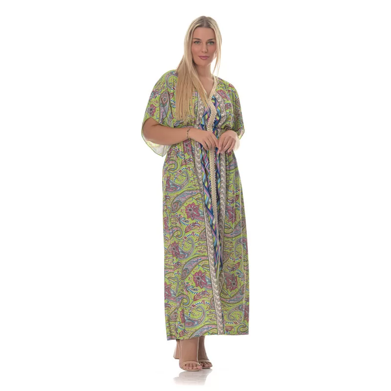 Plus Size Εμπριμέ Φόρεμα/Τουνίκ – Πράσινο Plus Size Εμπριμέ Φόρεμα/Τουνίκ – Πράσινο