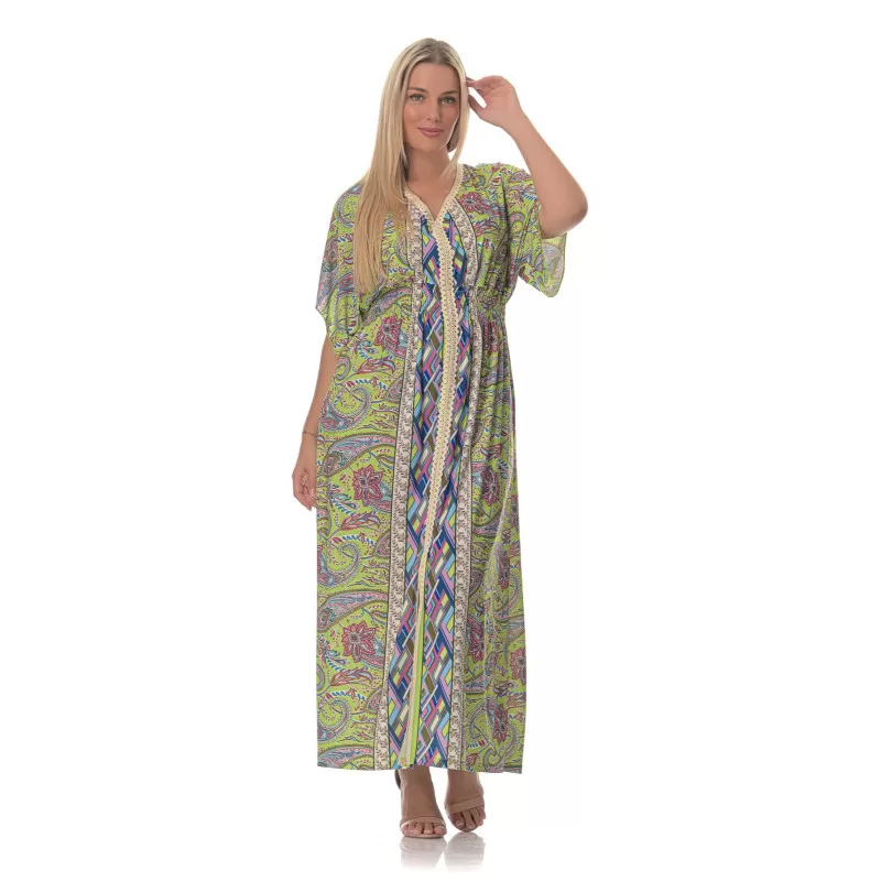 Plus Size Εμπριμέ Φόρεμα/Τουνίκ – Πράσινο Plus Size Εμπριμέ Φόρεμα/Τουνίκ – Πράσινο