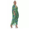 Plus Size Floral Τουνίκ/Φόρεμα – Πράσινο Plus Size Floral Τουνίκ/Φόρεμα – Πράσινο