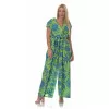 Plus Size Floral Ολόσωμη Φόρμα – Πράσινη Plus Size Floral Ολόσωμη Φόρμα – Πράσινη