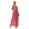 Plus Size Floral Ολόσωμη Φόρμα -Κοραλί Plus Size Floral Ολόσωμη Φόρμα -Κοραλί