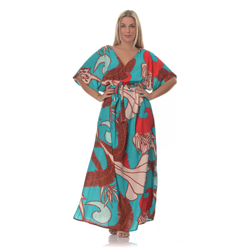 Plus Size Tunic Kithira – Πετρόλ Plus Size Tunic Kithira – Πετρόλ