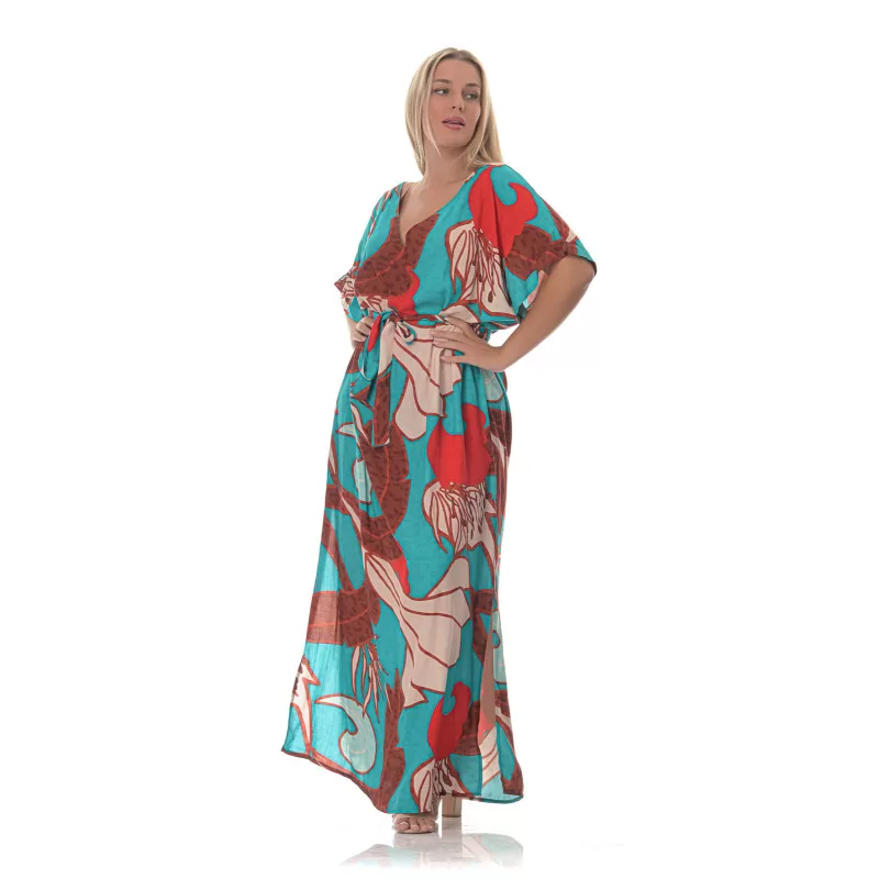 Plus Size Tunic Kithira – Πετρόλ Plus Size Tunic Kithira – Πετρόλ