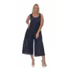 Plus Size Ολόσωμη Φόρμα Κεντητή -Mπλε Plus Size Ολόσωμη Φόρμα Κεντητή -Mπλε