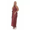 Plus Size Floral Ολόσωμη Φόρμα – Kόκκινη Plus Size Floral Ολόσωμη Φόρμα – Kόκκινη