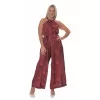 Plus Size Floral Ολόσωμη Φόρμα – Kόκκινη Plus Size Floral Ολόσωμη Φόρμα – Kόκκινη