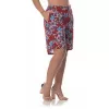 Plus Size Floral Βερμούδα – Kόκκινη Plus Size Floral Βερμούδα – Kόκκινη