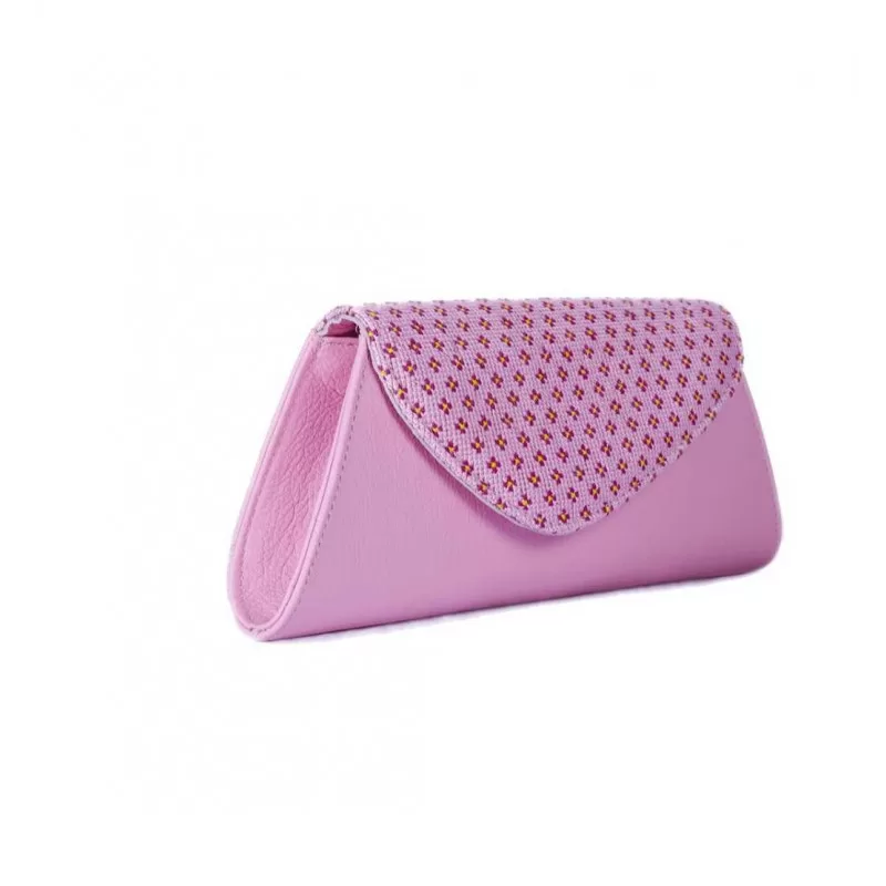 A Very Pink Garden Handbag - Τσάντα φάκελος ροζ A Very Pink Garden Handbag - Τσάντα φάκελος ροζ
