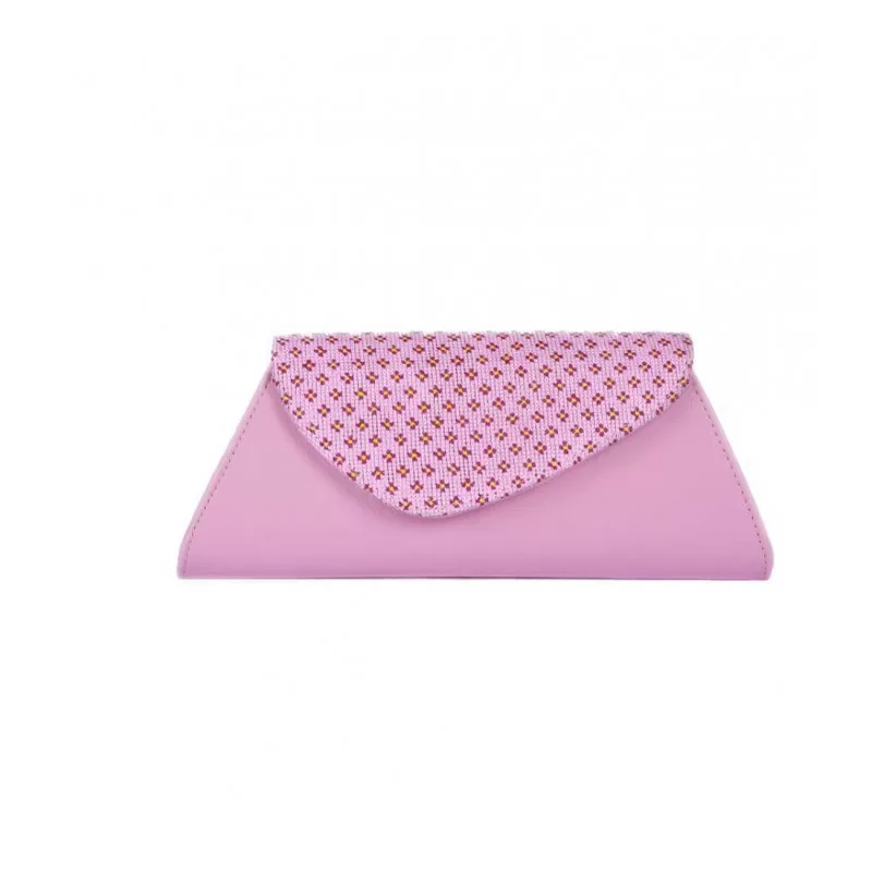 A Very Pink Garden Handbag - Τσάντα φάκελος ροζ A Very Pink Garden Handbag - Τσάντα φάκελος ροζ