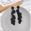 Leafy Earrings - Μαύρο Leafy Earrings - Μαύρο