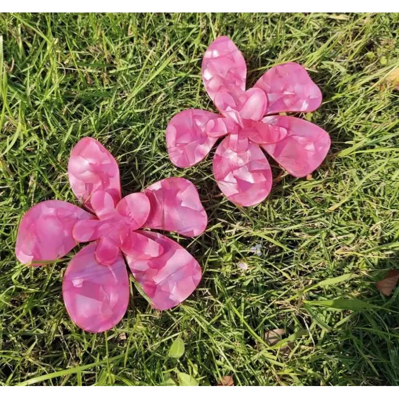 Σκουλαρίκια Pink Flower - Φούξια Σκουλαρίκια Pink Flower - Φούξια