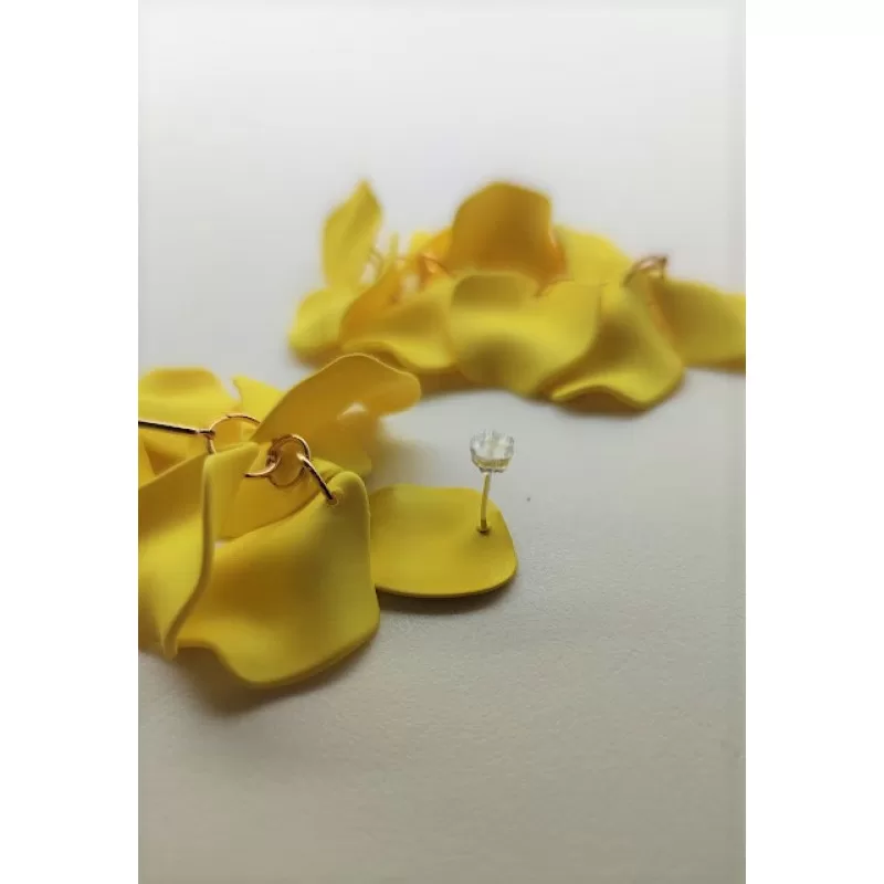 Leafy Earrings - Κίτρινο Leafy Earrings - Κίτρινο