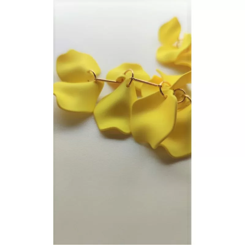 Leafy Earrings - Κίτρινο Leafy Earrings - Κίτρινο