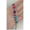 Τσόκερ Rainbow Crystal - Πολύχρωμο Τσόκερ Rainbow Crystal - Πολύχρωμο