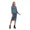 Jacket Jean Με Στρας και Πέρλες - Μπλε Jacket Jean Με Στρας και Πέρλες - Μπλε