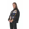 Jacket Jean Με Σχέδια - Μαύρο Jacket Jean Με Σχέδια - Μαύρο