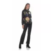 Jacket Jean Με Σχέδια - Μαύρο Jacket Jean Με Σχέδια - Μαύρο