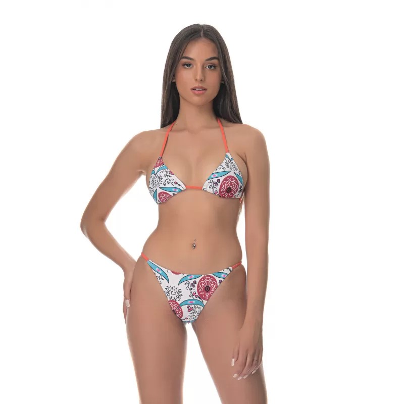 Μπικίνι Floral - Λευκό Μπικίνι Floral - Λευκό