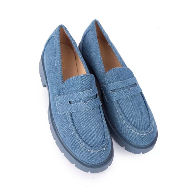Loafers Jean - Μπλε Loafers Jean - Μπλε