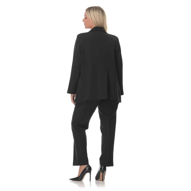Plus Size Κοστούμι - Μαύρο Plus Size Κοστούμι - Μαύρο