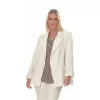 Plus Size Κοστούμι - Λευκό Plus Size Κοστούμι - Λευκό