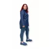 Plus Size Denim Jean Πουκάμισο - Μπλε Plus Size Denim Jean Πουκάμισο - Μπλε