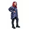 Plus Size Πουκάμισο Floral Tropical - Μπλε Plus Size Πουκάμισο Floral Tropical - Μπλε